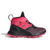 Adidas Breathable Mid top Kids' Running Shoes Pink Black Kids' EG8363