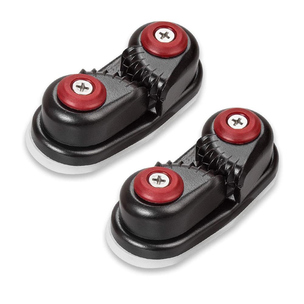 1/2PCS Aluminium Cam Cleat Boat Cam Cleats Matic Fairlead Marine Sailing Rowing Boats Sailboat Kayak Canoe Dinghy Accessories