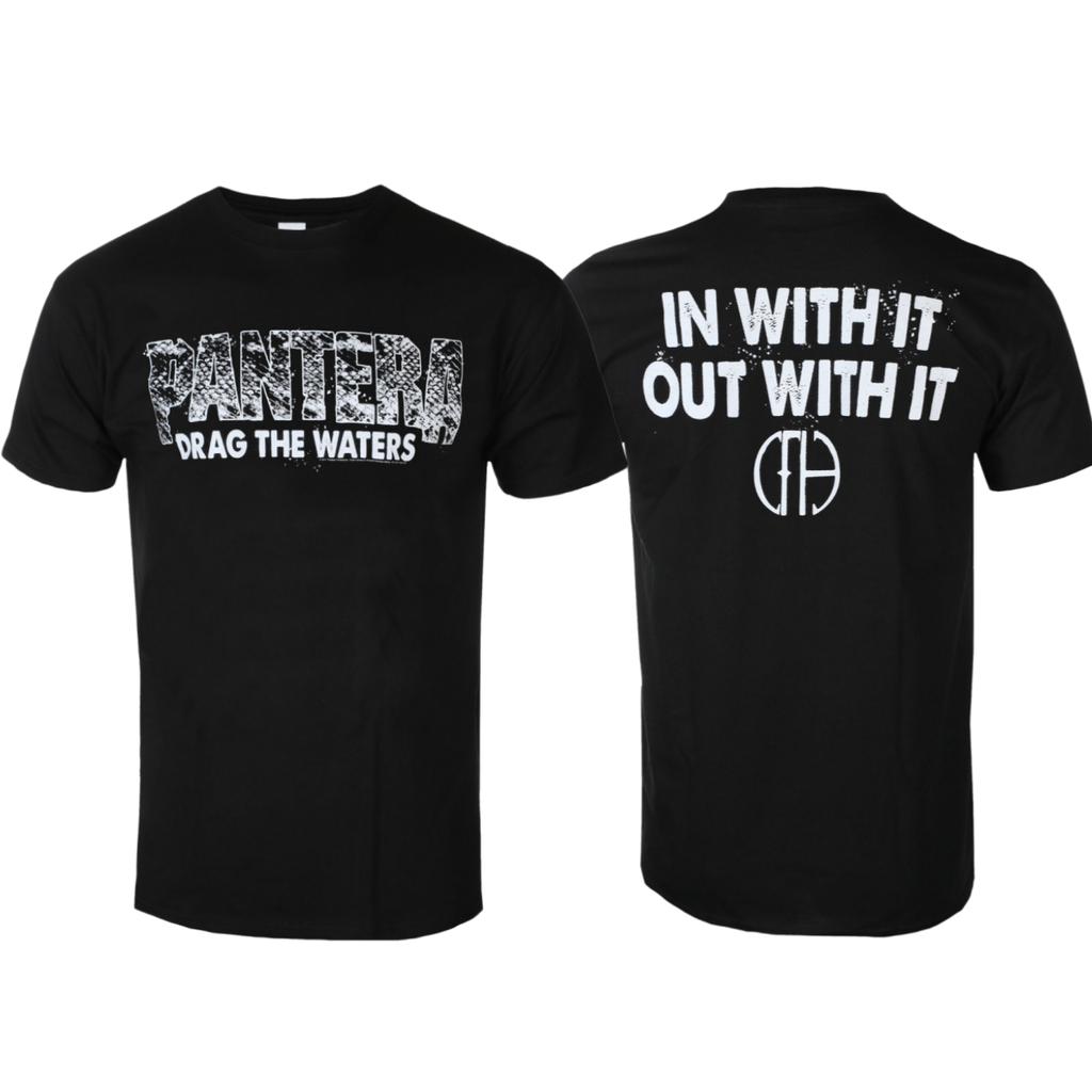 Pantera Devil Art Pattern Groove Metal Band Tshirt Casual Street Style Cotton Tshirt Suitable For Both Unisex And Unisex