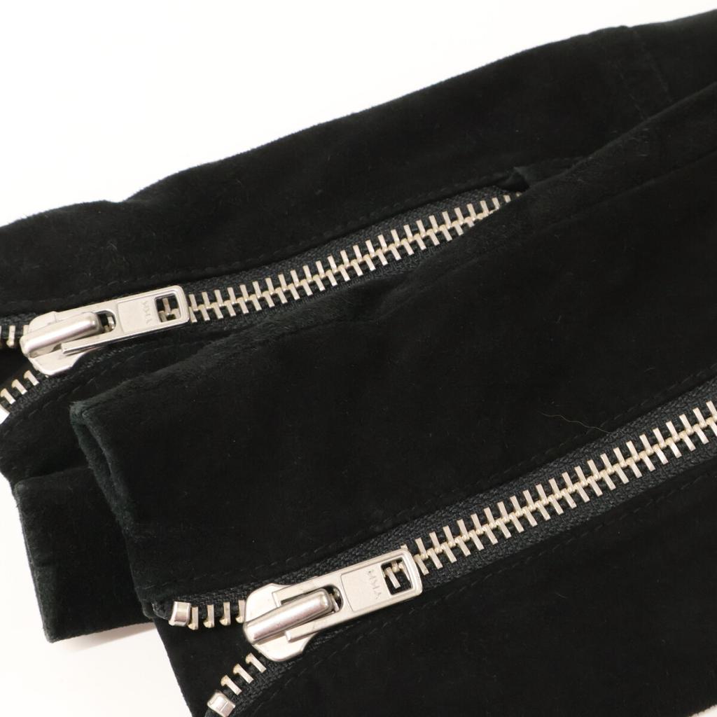 DENHAM Black Double Rider Jacket Jacket XS blackUsed