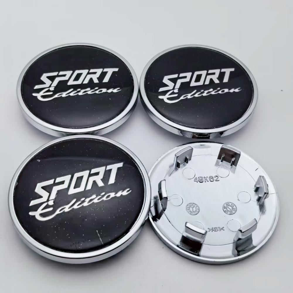 4pcs 62mm Sport Edition Logo Emblem Car Wheel Center Caps Auto Rim Centre Cover Wheel HubCaps Car Accessories for Land Rover