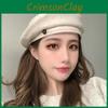 Comfortable Stylish And Womens Beret For Winter Soft Warm Hat Painter