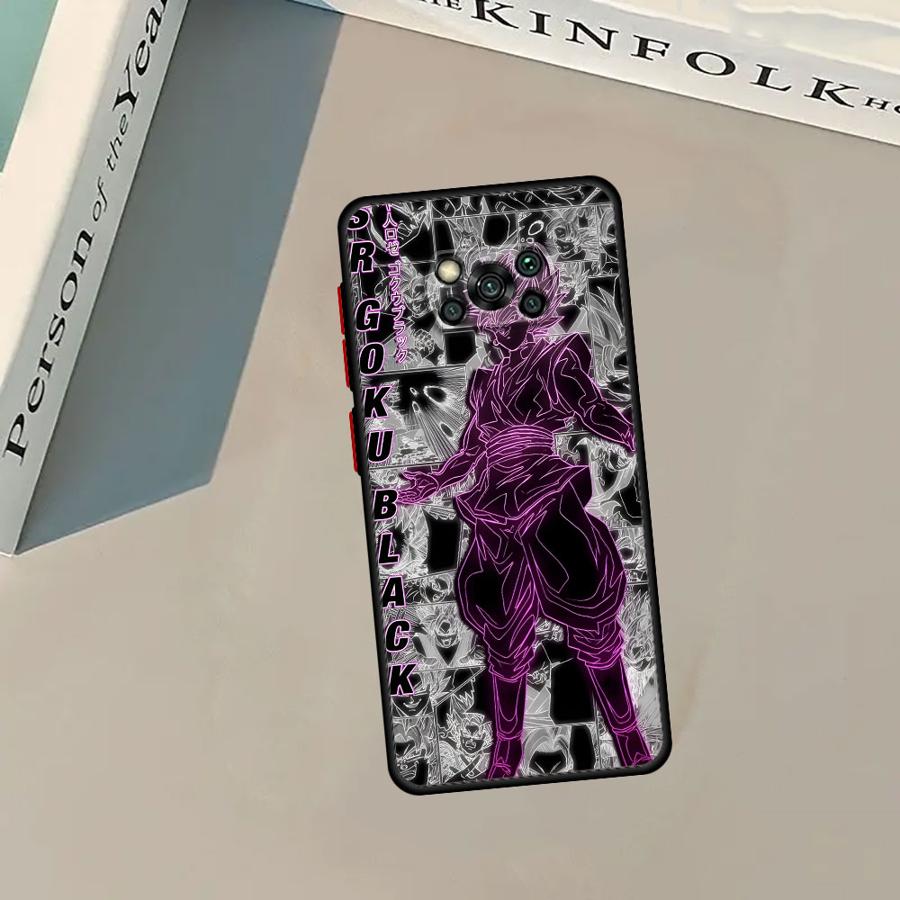 Dragon Ball Goku Comic Back Phone Cover Case for Xiaomi Poco X3 X4 X5 Pro M5s C40 F3 C50 C51 X3 NFC