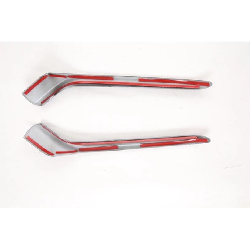 - Honda Civic Hatchback Front Fog Light Eyebrow Lid Cover Trim For Fiber