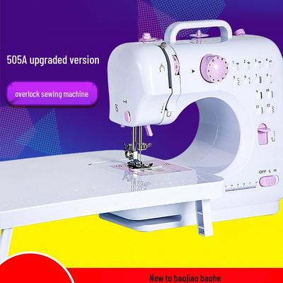 2024 Mini Hochleistungs-Multifunktions-Overlock-Nähmaschine