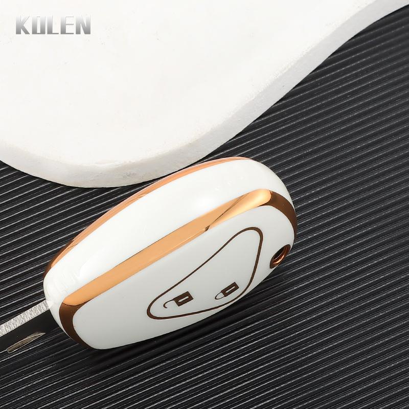 TPU Remote Key Case Cover Fob For Renault Megane Modus Espace Laguna Duster Logan For DACIA Sandero Fluence Clio Kango 2 Buttons