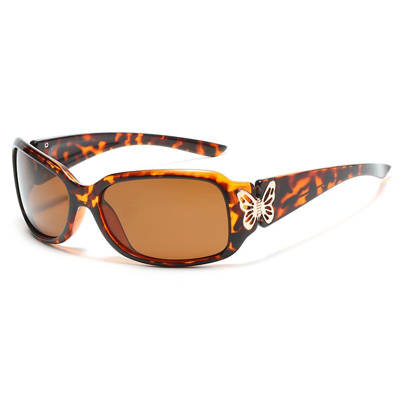 Schmetterling Elegante Damen-Sonnenbrille mit Premium-Polarisationsgläsern Luxus UV400 Schutz Fahrbrille