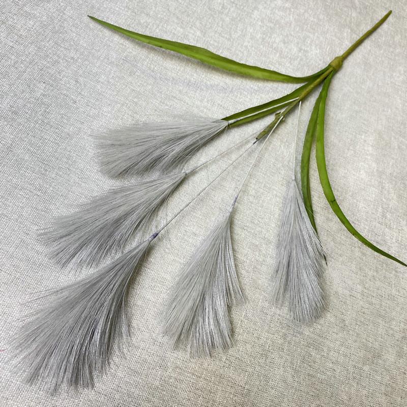 Reed Faux Feather Grass Stems For Outdoor Events And Photo Decoration Props