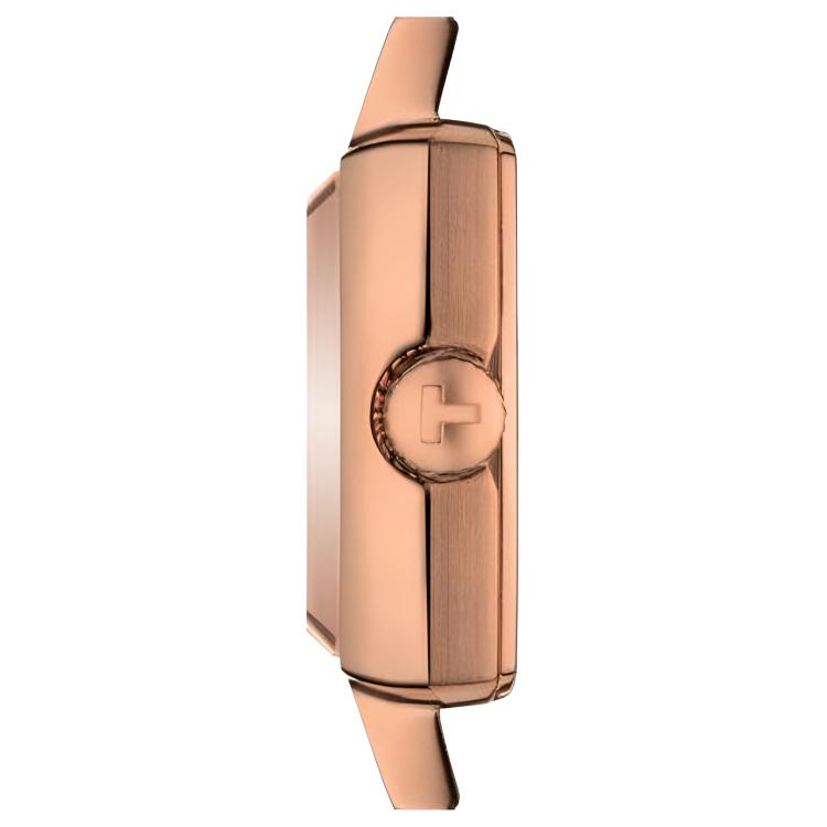 TISSOT SET Quartz Movement 30m Water Resistance Women's Watch 20mm Silver Dial Stainless Steel Case T058.109.36.031.01