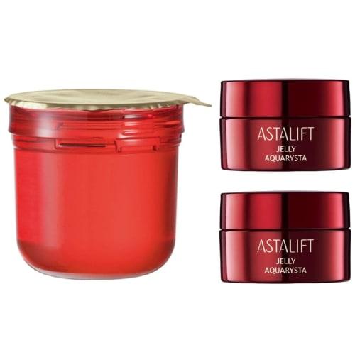 

Astalift [Набор с мини примерно на 2 недели] Сменный картридж Jelly Aquarista (желеобразная сыворотка красоты) около 2 месяцев (60г) + около 14 дней (7г м