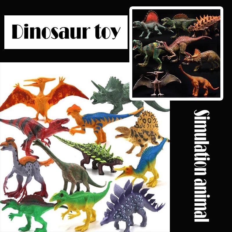 Solid Dinosaur Model Toy For Kids Ideal For Home Decor And Imaginative Play