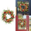 Flower Wreath,Artificial Peony Wreath Spring Wreath Valentine Wreath Gifts