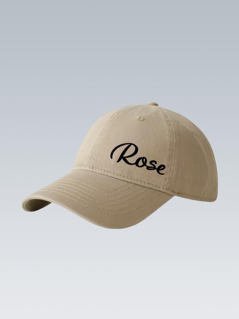 

Classic Letter Embroidered Baseball Cap With Sun Protection For Casual Wear Color 6