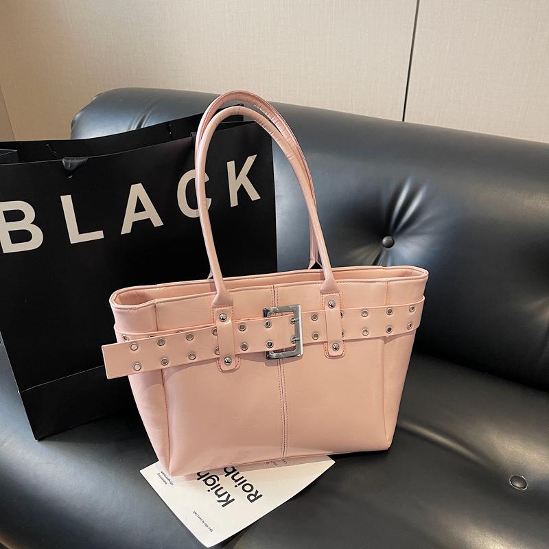 Borsa Grande Capacità, Elegante Borsa Tote, Semplice Borsa a Spalla Sottobraccio
