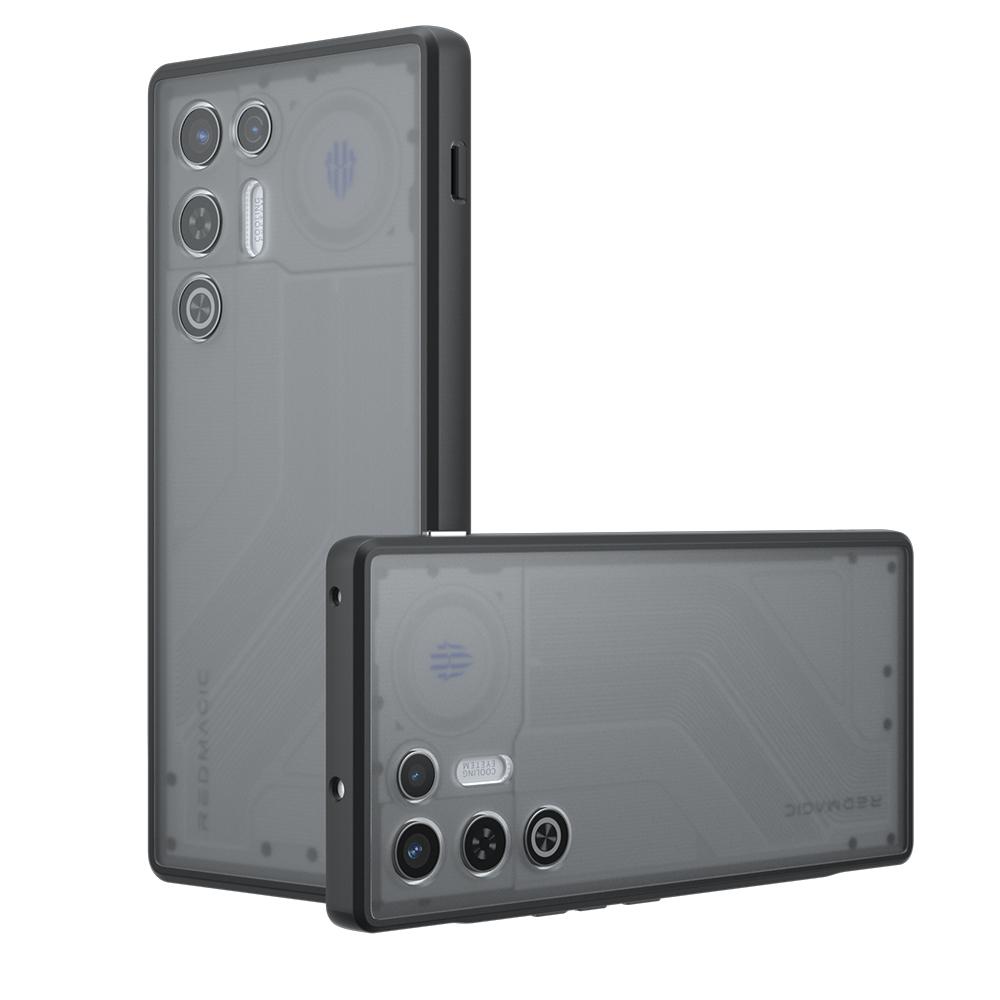 

For ZTE Nubia Red Magic 11 Air Case Magnetic Matte Frosted Translucent Airbag Drop-proof Non-yellowing Anti-Fingerprint Cover Pc + tpu&ZTE nubia RedMagic 11 Air