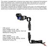 Universal Motorcycle Handlebar Phone Chargers Waterproof Design 18W USB Fast Charging for Smartphones