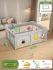 Vnitřní dětská ohrádka: Kompaktní bezpečnostní ohrádka pro batolata do malých obytných prostor