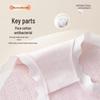 Roupa íntima antibacteriana de algodão puro para meninas - Classe A, Idades 8-16, Shorts Triângulo