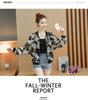 Women's Camouflage Chiffon Batwing Jacket - Long Sleeve, Loose Fit, Sun Protection
