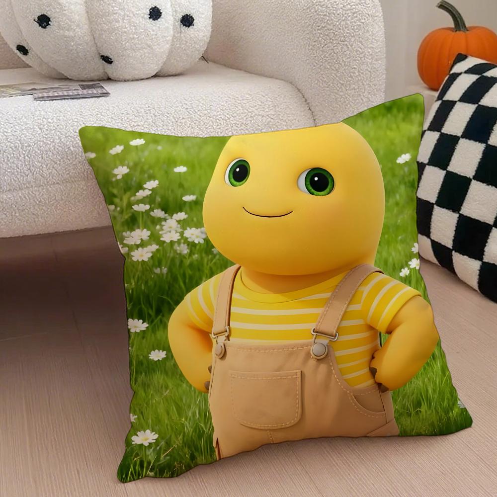 Nai Long Cushion Cover Linen Pillow Case Soft Breathable Protective Couch Room Decoration