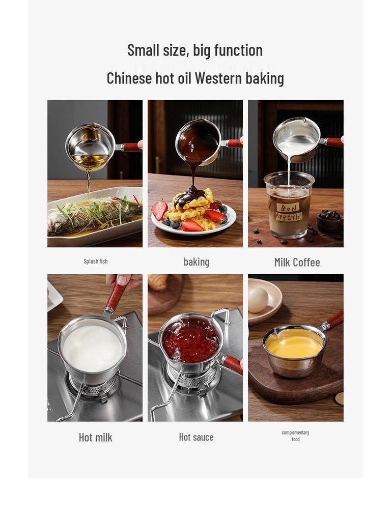 Newcomer Discount: German Stainless Steel Oil Drizzling Pot - 5 Yuan Off