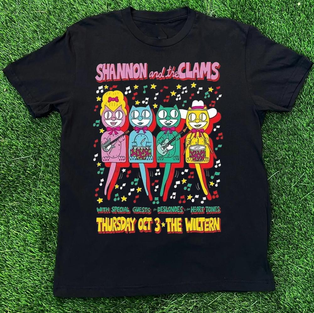 Shannon And The Clams At The Wiltern In Los Angeles T Shirt Full Size AQ141 Unisex T-Shirt S