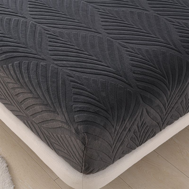 Warm Fleece Elastic Fitted Bed Sheet Thermal Winter Sheets Mattress Topper Protector Cover for Single Couple Double Bedsheet