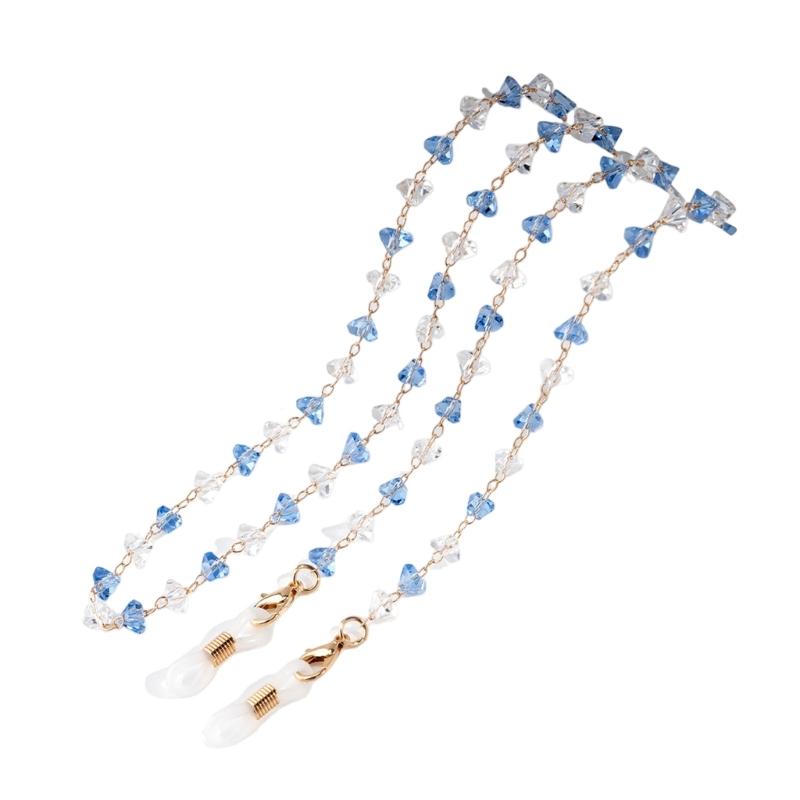 Eyeglasses Holder Chain Nonslip Glasses Retainer Cord For Glasses Facemask Women Men Everyday Use Fashion Accessory