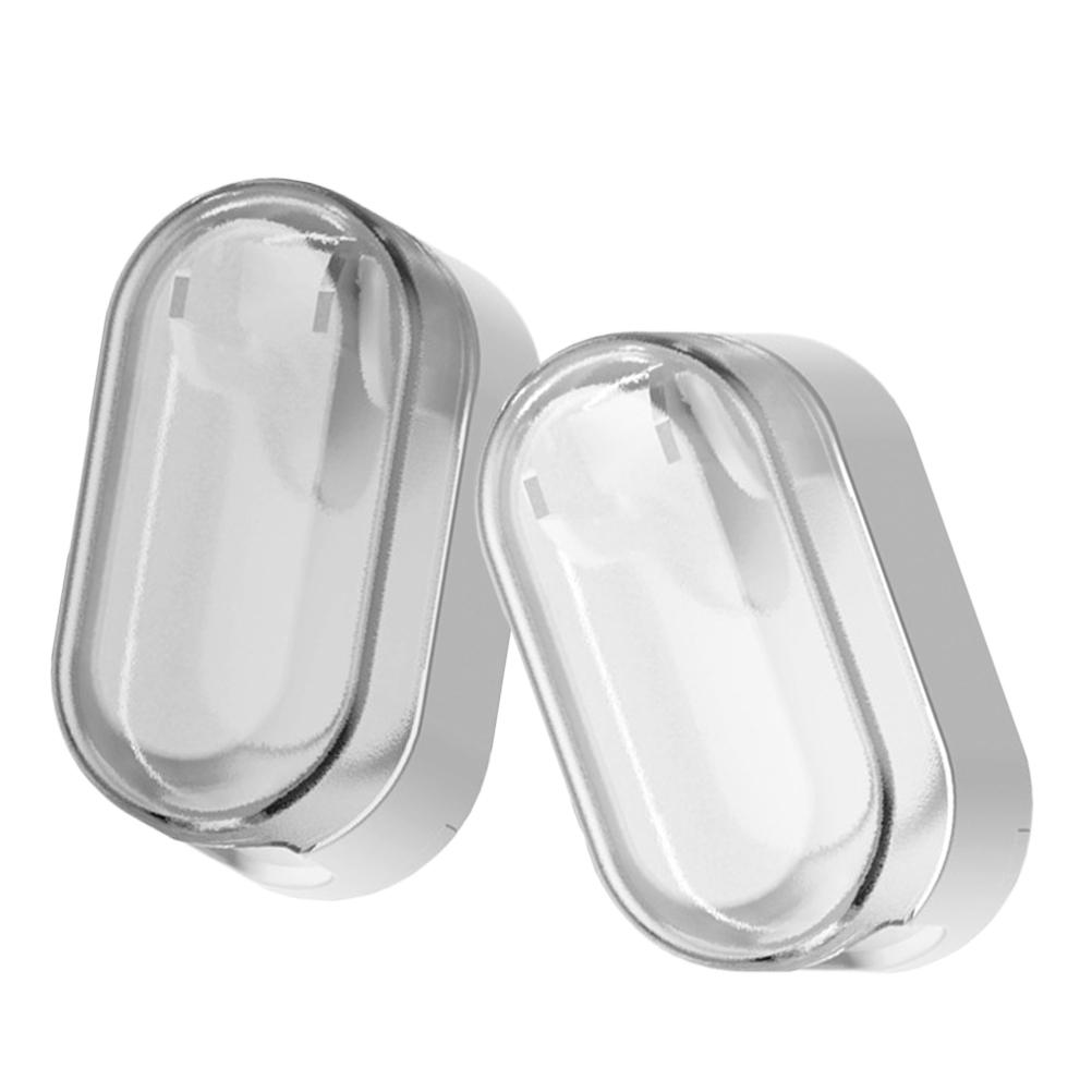 2 Stück Elektrischer Zahnbürstenhalter Wandmontiertes Badezimmerregal Stanzfrei Hängende Aufbewahrungsabdeckung Weiß Grau Reiseständer