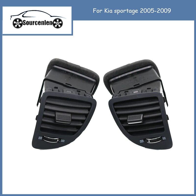 

Оригинальная насадка для выпускного воздуховода в сборе для Kia Sportage 2005-2009, центральная консоль, насадка для нагревателя кондиционера, выпускная насадка для воздуха 974801F000WK Left