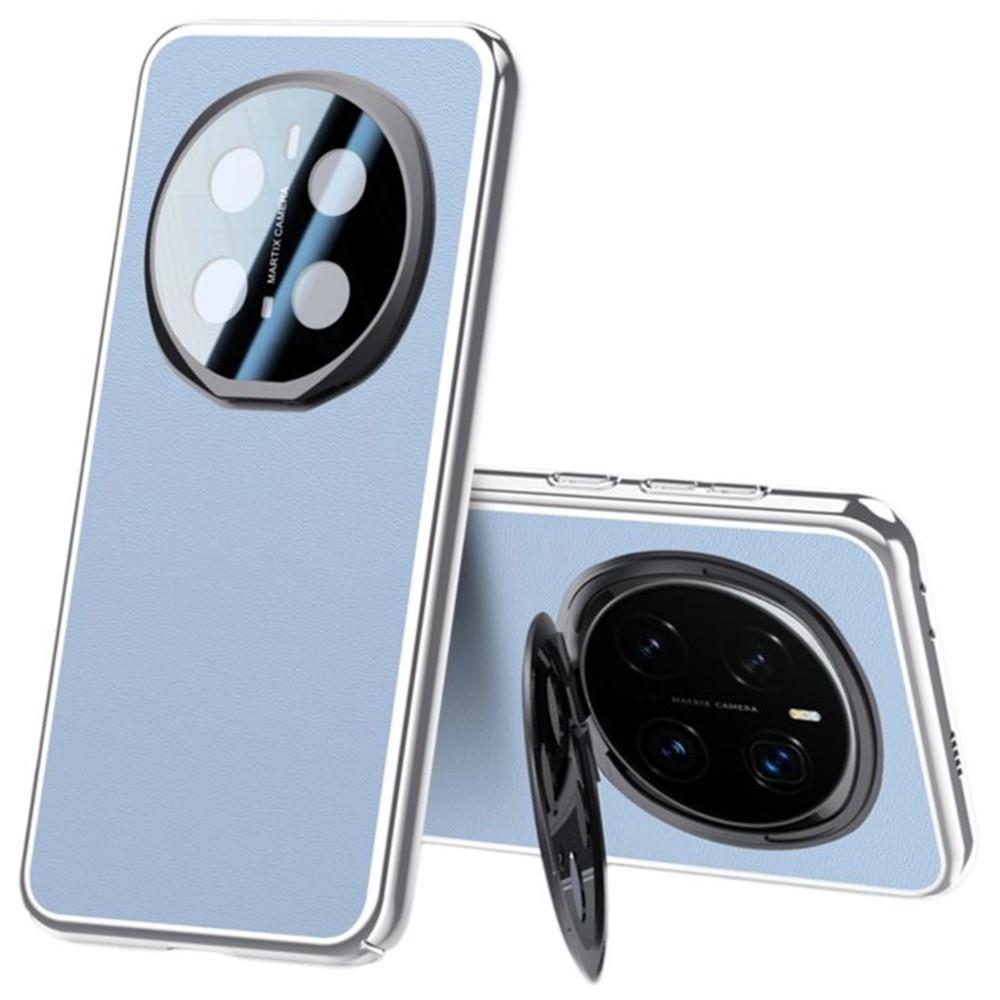 Pouzdro pro Honor Magic7 Pro 5G s ochranou objektivu, stojánkem, ochranou proti pádu, zadní kryt telefonu z TPU+PU