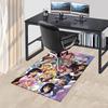 1pc Sailor Moon Anime Chair Mat - Office Desk Pad with Sailor Scout Characters, Non-Slip Carpet for Home Decor, Suitable for All Seasons, Perfect Gift