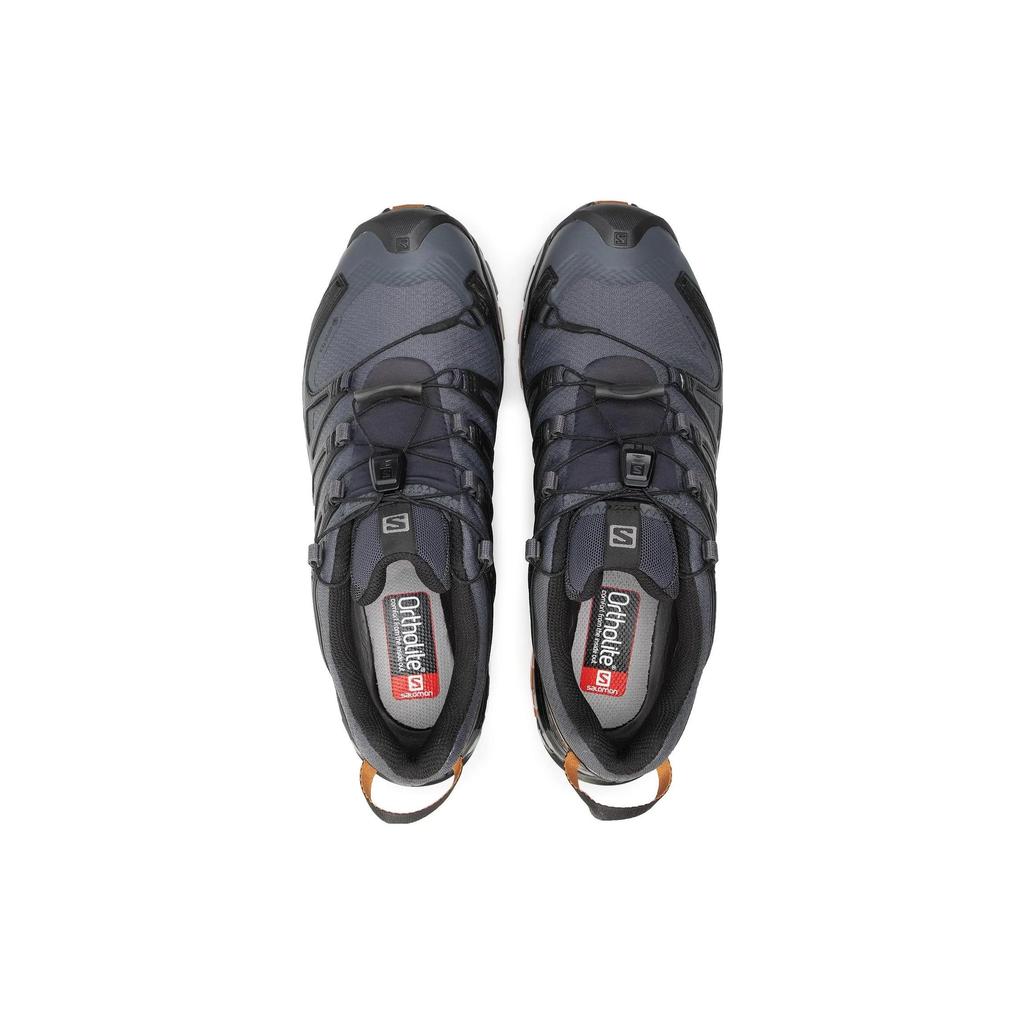 SALOMON XA Pro 3D V8 Wide Gore-Tex Hiking Shoes Men Sneakers Black Gray 409892