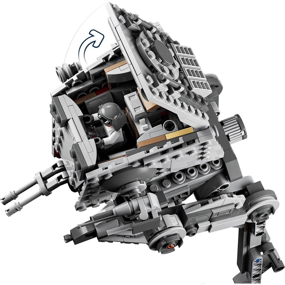 Disponibile 586 Pezzi Guerra Spaziale Guerre Interstellari Hoth AT-ST ST Walker Blocchi da Costruzione Gioco Mattoncini Regali di Natale per Bambini Adulti
