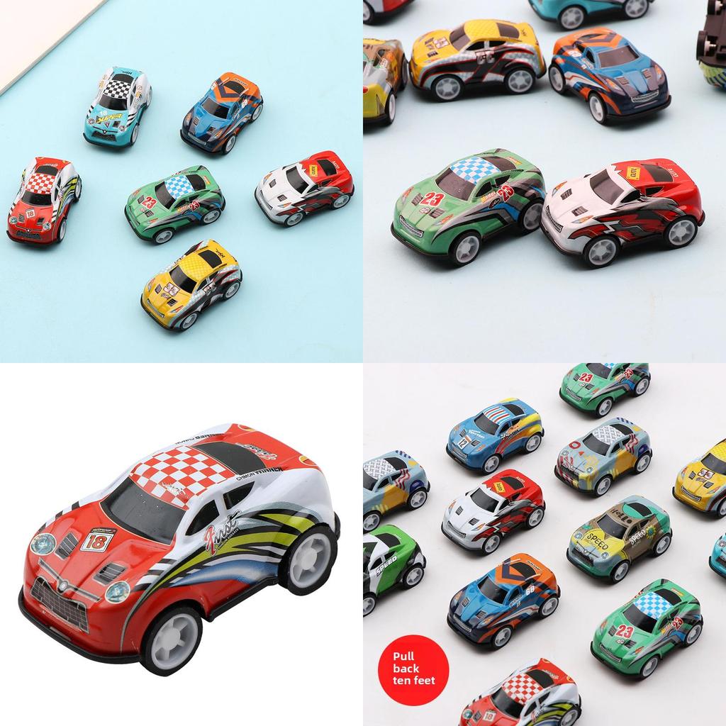 Alloy Car Toy Set With Pullback Function For Kids Educational Play And Gift