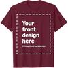 Custom Front & Back Print T-Shirt with Your Image for Men, Women and Kids by Modify by Amazon Merch On Demand