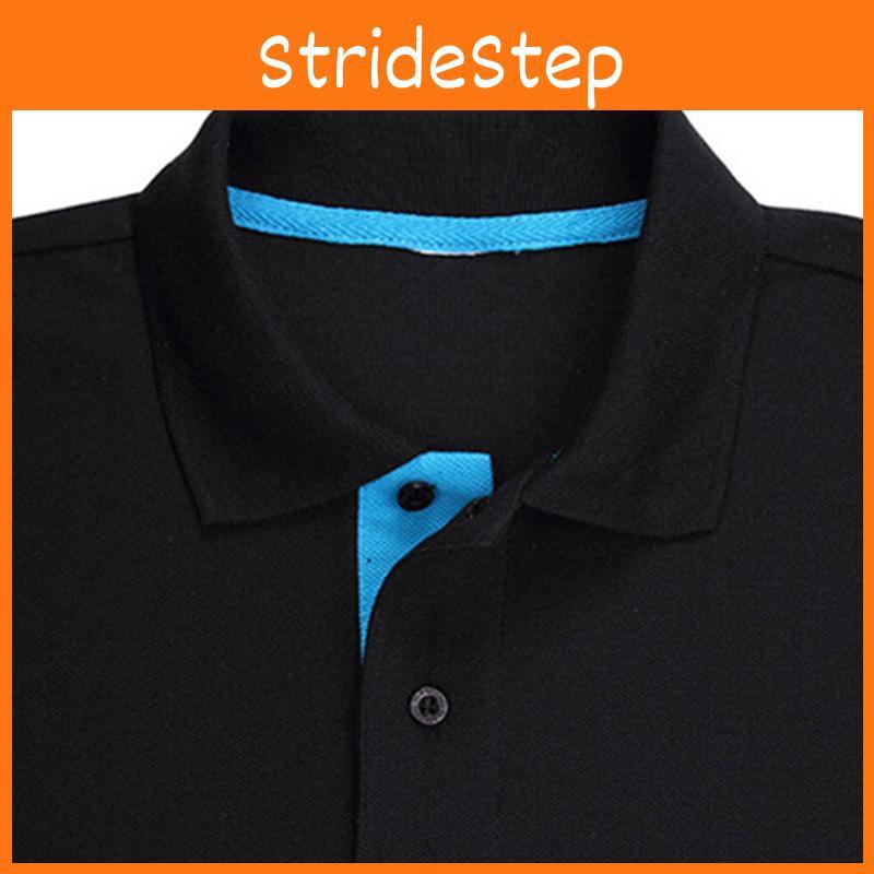 Premium Quality Mens Classic Short Sleeve Summer Golf Sport Shirts Solid T-shirt