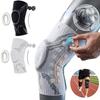 Spring Support Sports Knee Brace With Compression Knob Patella Protector  For Sports Running