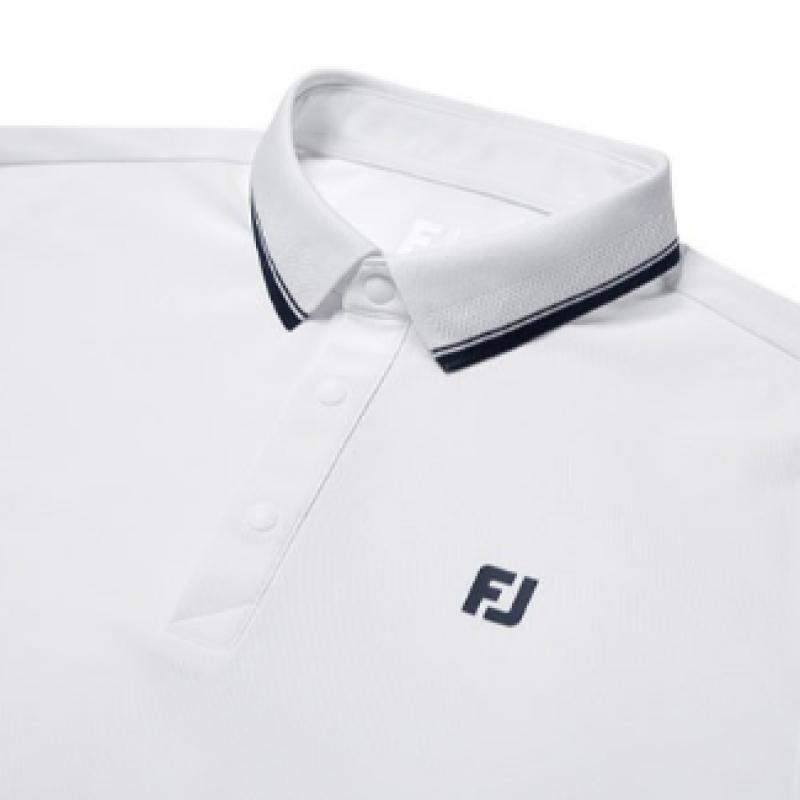 Footjoy Pique Polo Shirt White 36942
