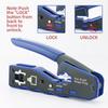 8P8C Network Cable Crimper and Wire Stripper for Cat5/Cat6