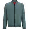 Hugo Mens Ribbed Cuff Bomber Jacket