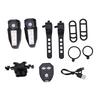 2PCS Bike Turn Signals Remote Control Projection Tail Lights for Mountain Road Night Cycling