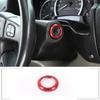 Red Aluminium Alloy Ignition Key Hole Bezel Cover for HUMMER H2 SUV & SUT 03-07