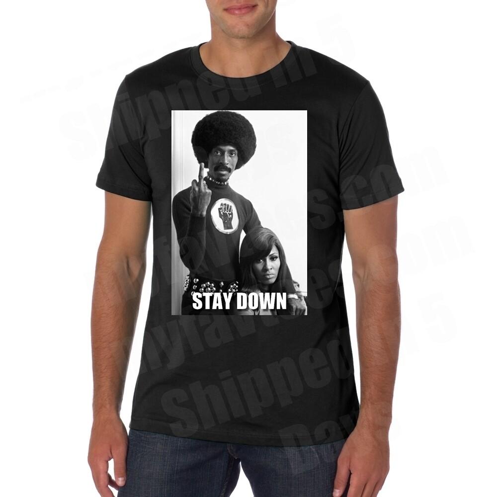 New Ike and Tina Turner Stay Down What039s Love T Shirt Tee Unisex T-Shirt XL