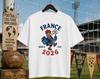 World Cup 2026 France Gallic Rooster Shirt, Retro Soccer Mascot Tee, France Football Fan T-Shirt, Vintage Sports Graphic Unisex Tee