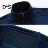 2ks/Sada Muži Athleisure Oblek Stojánek Límec Dlouhý rukáv Zip Zapínání Kabát Elastická šňůrka Pas Dlouhé kalhoty Set