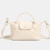 New Woven Dumpling Bag Texture Popular Portable Bucket Bag High Sense Fashion Versatile Shoulder Messenger Bag