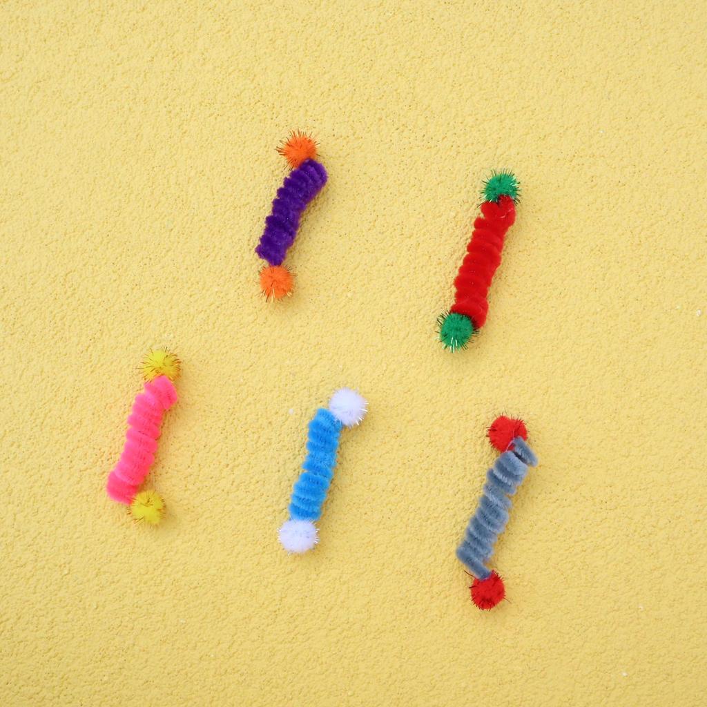 5pcs/10pcs Plush Small Spring Cat Toy Candy Ball Throwing Ball Pet Toy