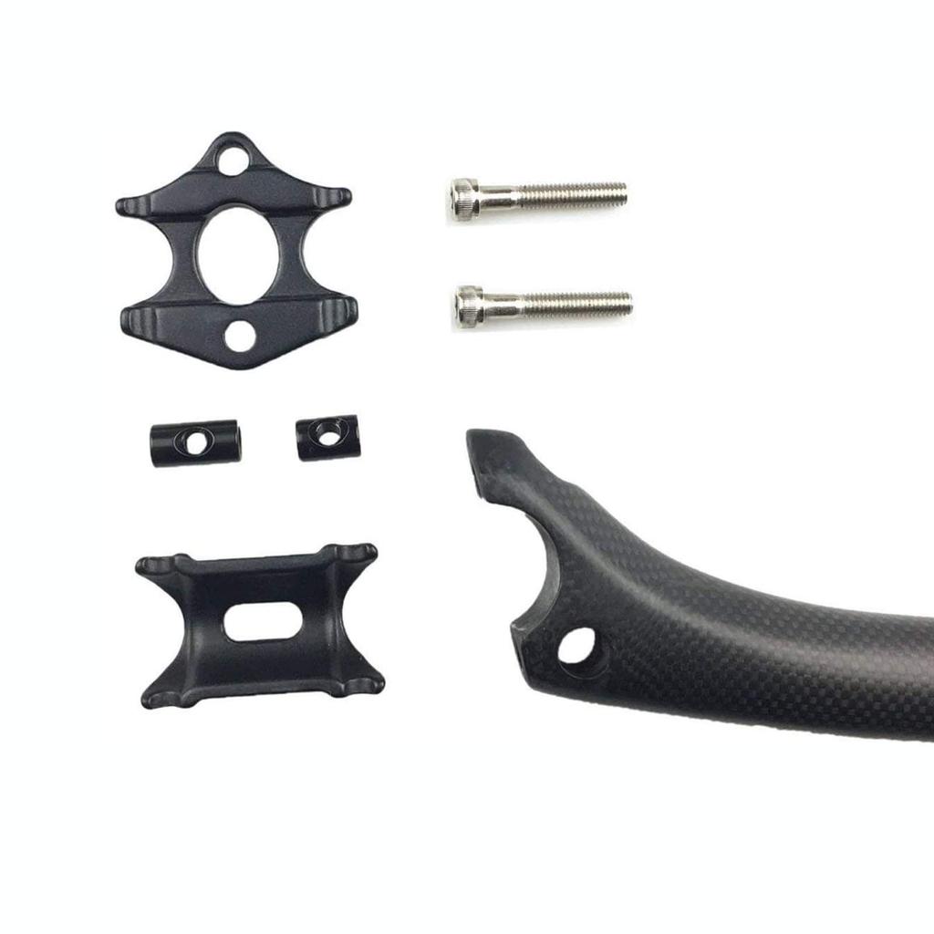 PLATT Carbon Seatpost Bicycle Ultra Lightweight 3K Brushed MTB Bike Seat Pillar Vibration Absorption Mountain/Road 25.4/27.2/30.8/31.6 350/400mm