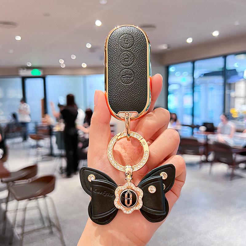 Applicable To Q Jie Key Set Huawei AITO Q Jie M7 M5 Bag M9 Car High-end M8 Shell Buckle for Men and Women